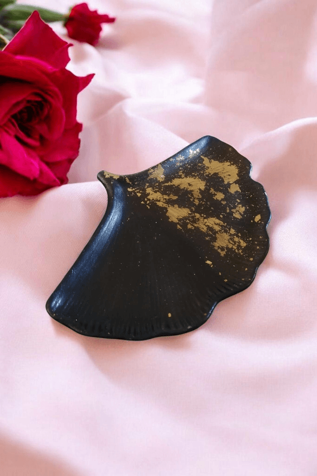 Plateau en forme de feuille, personnalisable