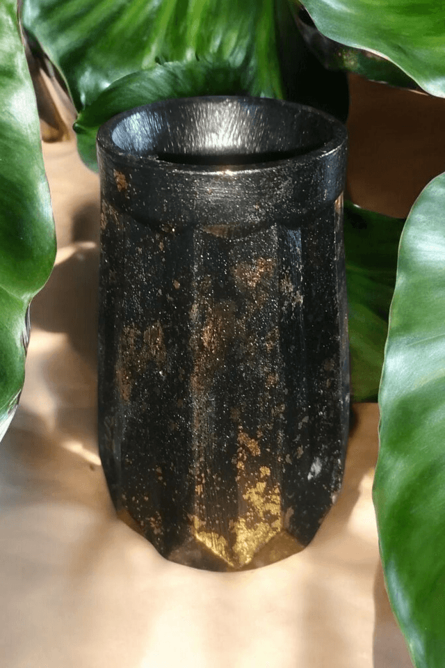 Pot multi-usage pour fleurs séchées, pot à crayons, à pinceaux artisanal