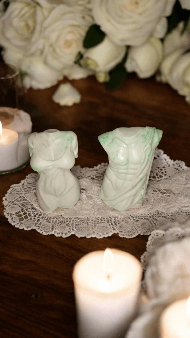 Petit buste homme décoration artisanale