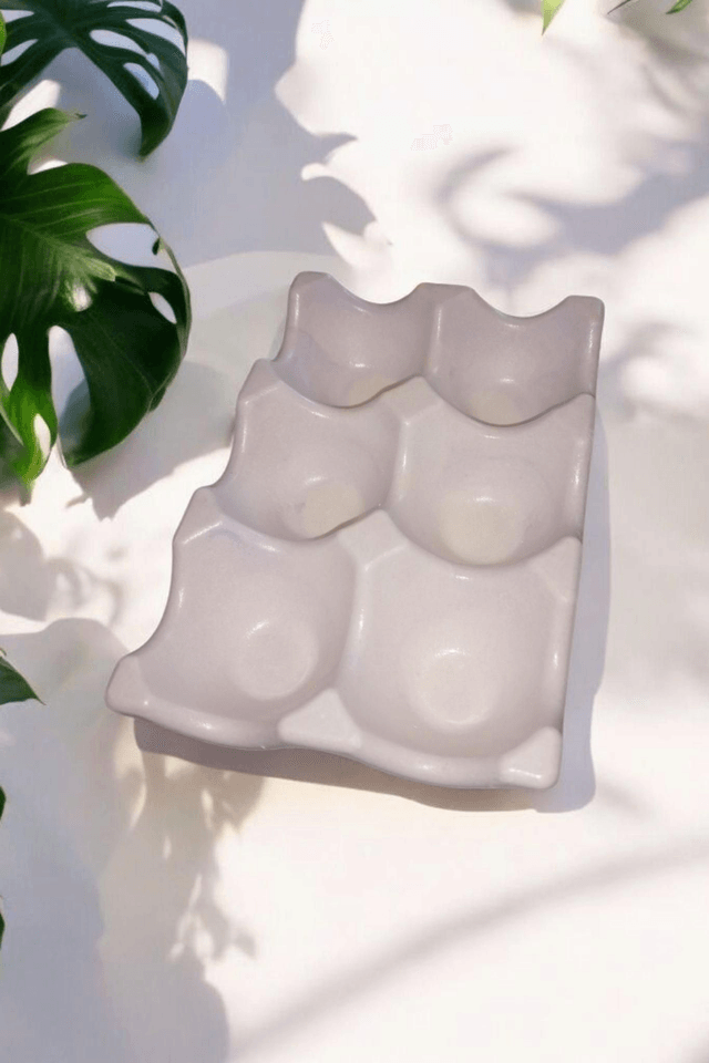 Boîte à œufs artisanale pour 6 oeufs, personnalisable 