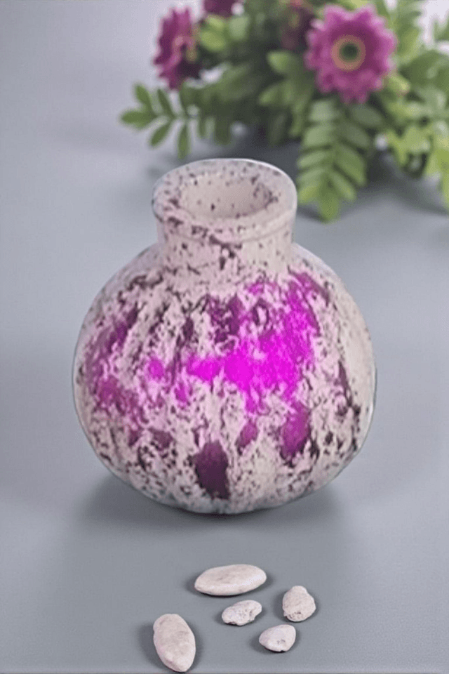 Petit vase idéal fleurs séchées artisanal 