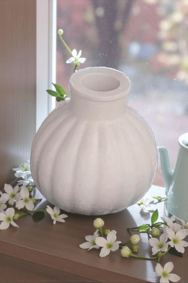 Petit vase idéal fleurs séchées artisanal 