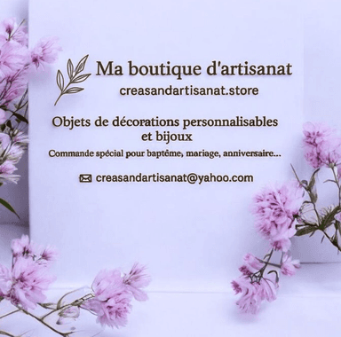 Bienvenue dans ma boutique de Bijoux fantaisies, objets de décoration d'intérieur artisanale