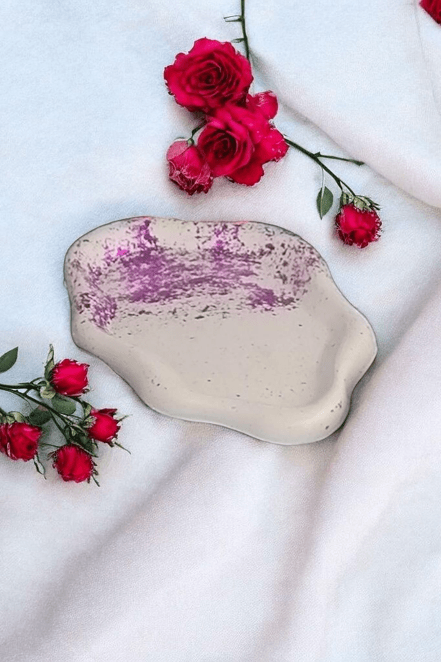 Petit plateau nuage artisanal